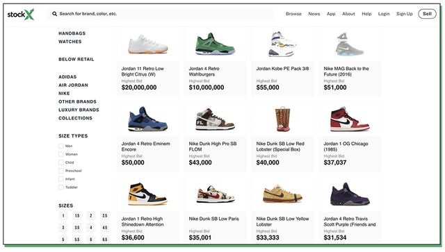 Michael Jordan's Nike Sneakers Sold for $1.47 Million, Most Expensive Shoes  - Bloomberg