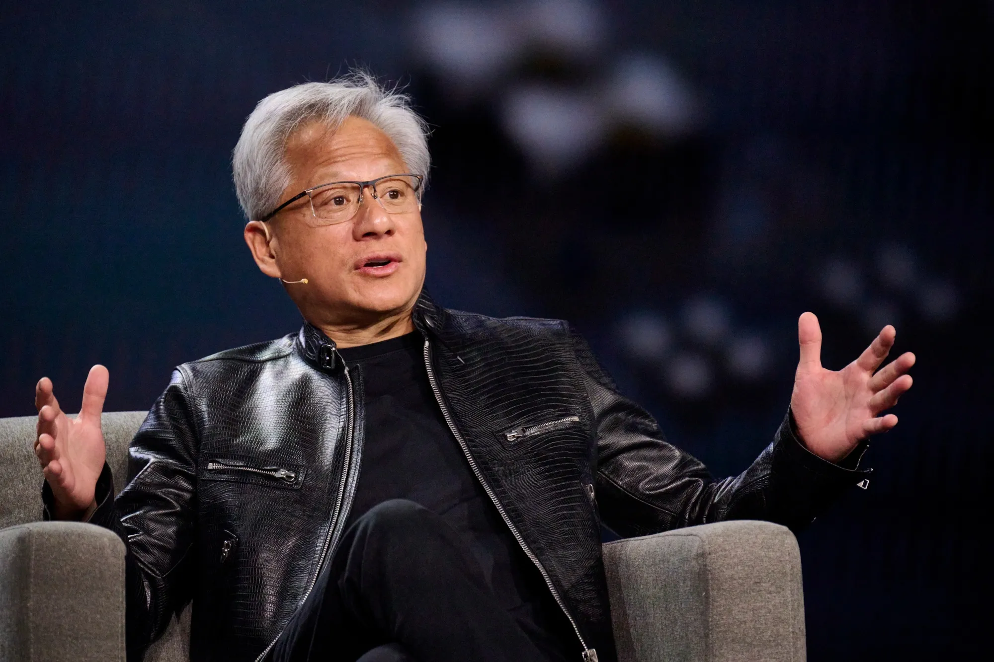エヌビディアのジェンスン・フアン最高経営責任者（CEO）