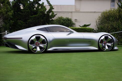 The Mercedes-Benz AMG Vision Gran Turismo at the 2014 Pebble Beach Concours d’Elegance.