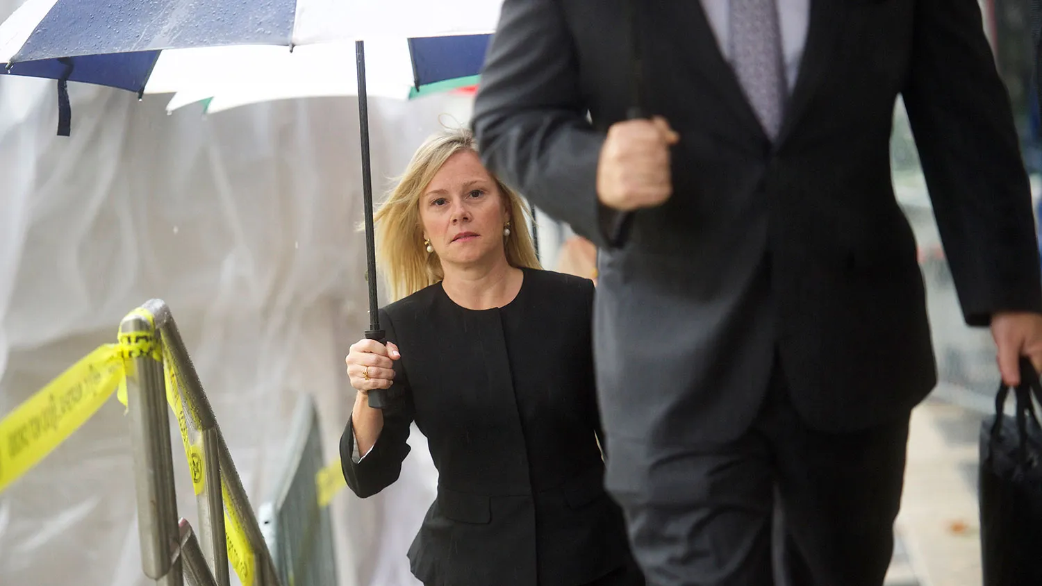 Bridget Anne Kelly, the former deputy chief of staff to New Jersey Governor Chris Christie, arrives at the Martin Luther King, Jr. Federal Courthouse on Sept. 19, 2016, in Newark, New Jersey.
