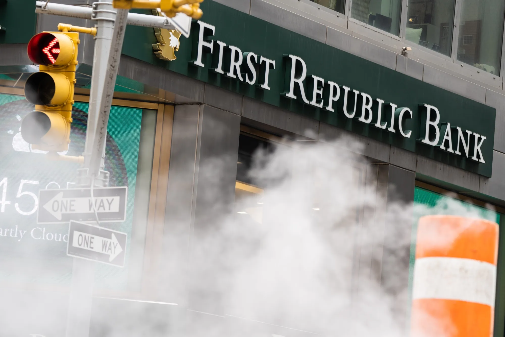 Up in smoke.