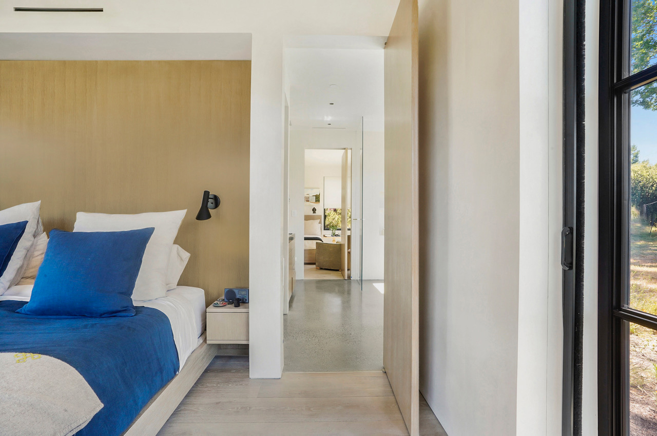 A house designed with a snore room in the Bay Area.