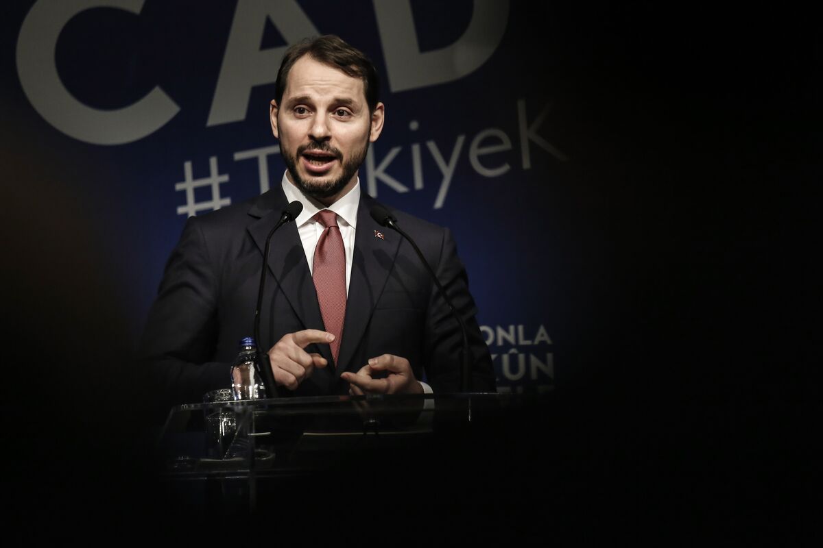 Turkey's Albayrak Says Plot Against Economy Was Planned Abroad - Bloomberg