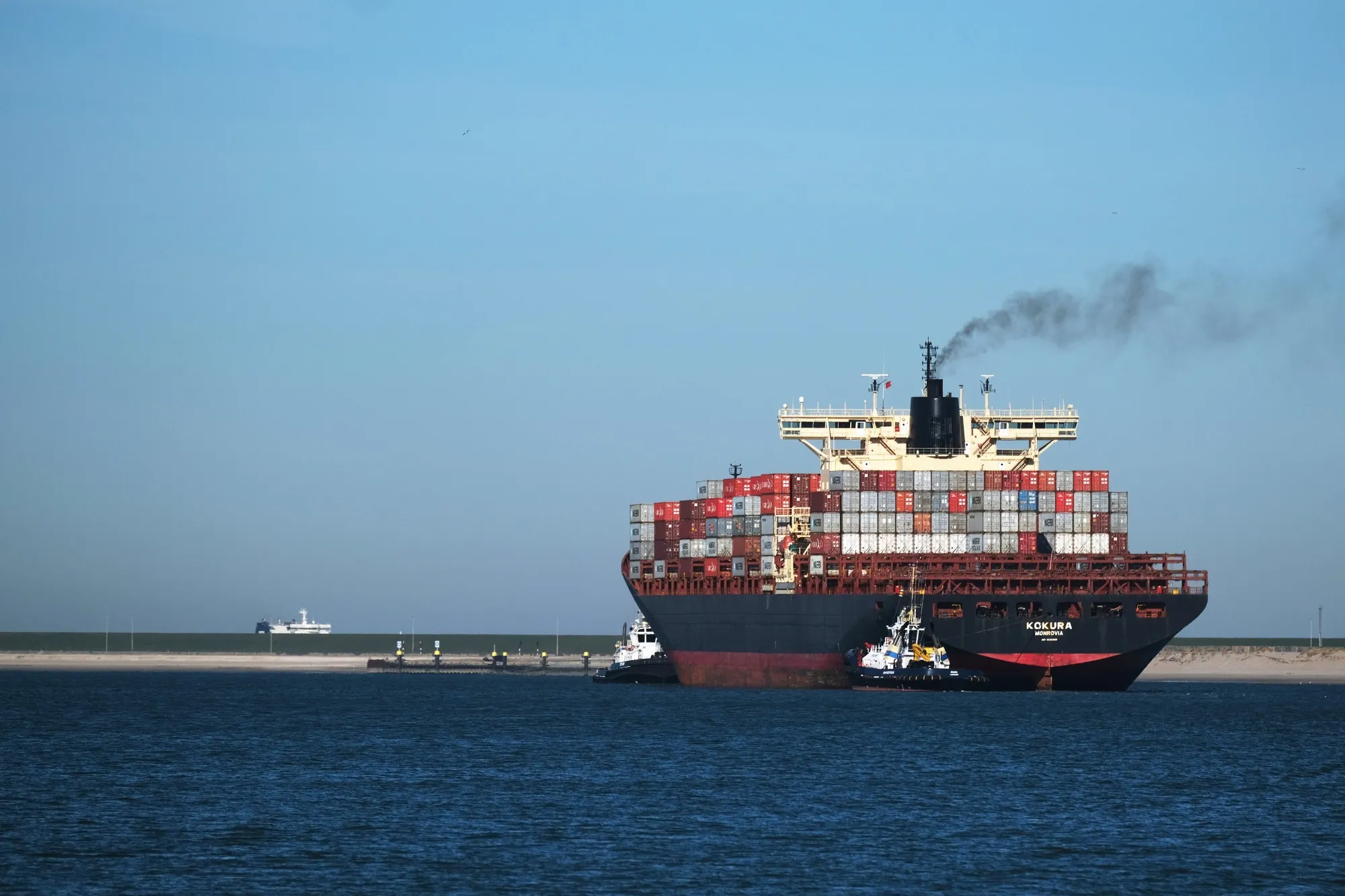 Rotterdam Seaport As Global Cargo Shipping Faces Virus Upheaval