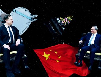 relates to Podcast: Elon Goes to China Hoping to Turn Things Around