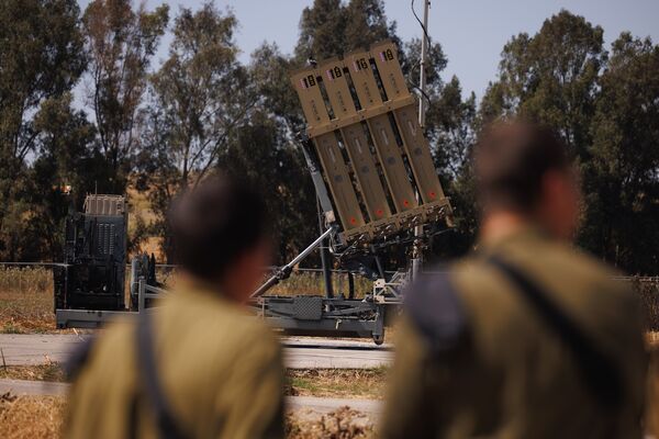 Iron Dome Battery Site in Southern Israel