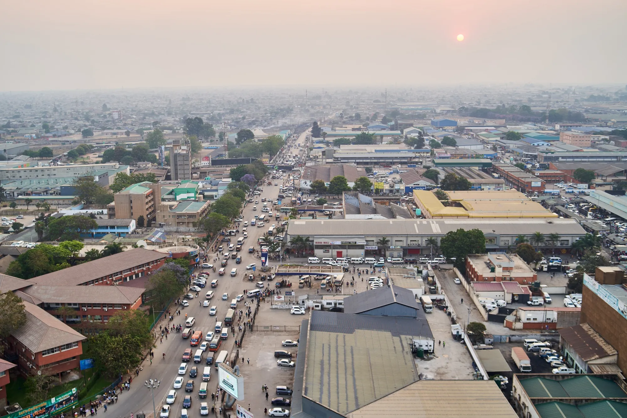 Lusaka, Zambia, in 2023.&nbsp;