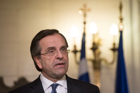 Antonis Samaras Greece's PM