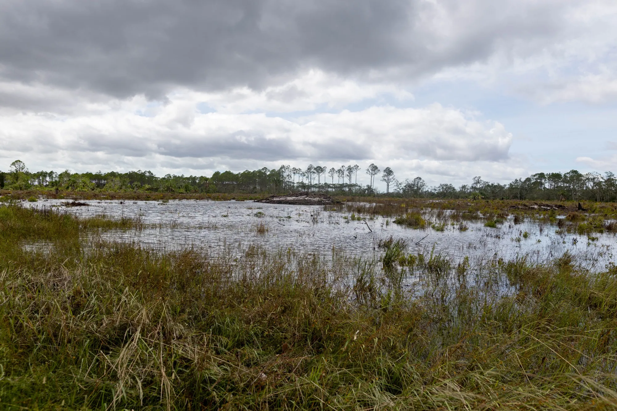 Flooding near Horseshoe Beach, Florida&nbsp;following Hurricane Idalia,&nbsp;Aug. 30, 2023.&nbsp;