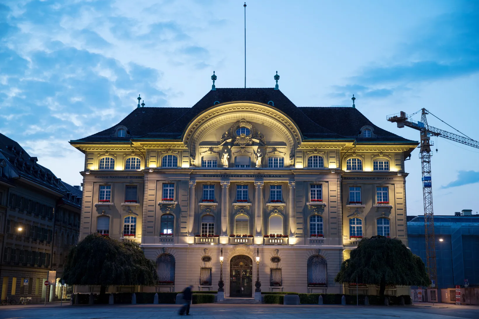 The Swiss National Bank's (SNB) headquarters in Bern.