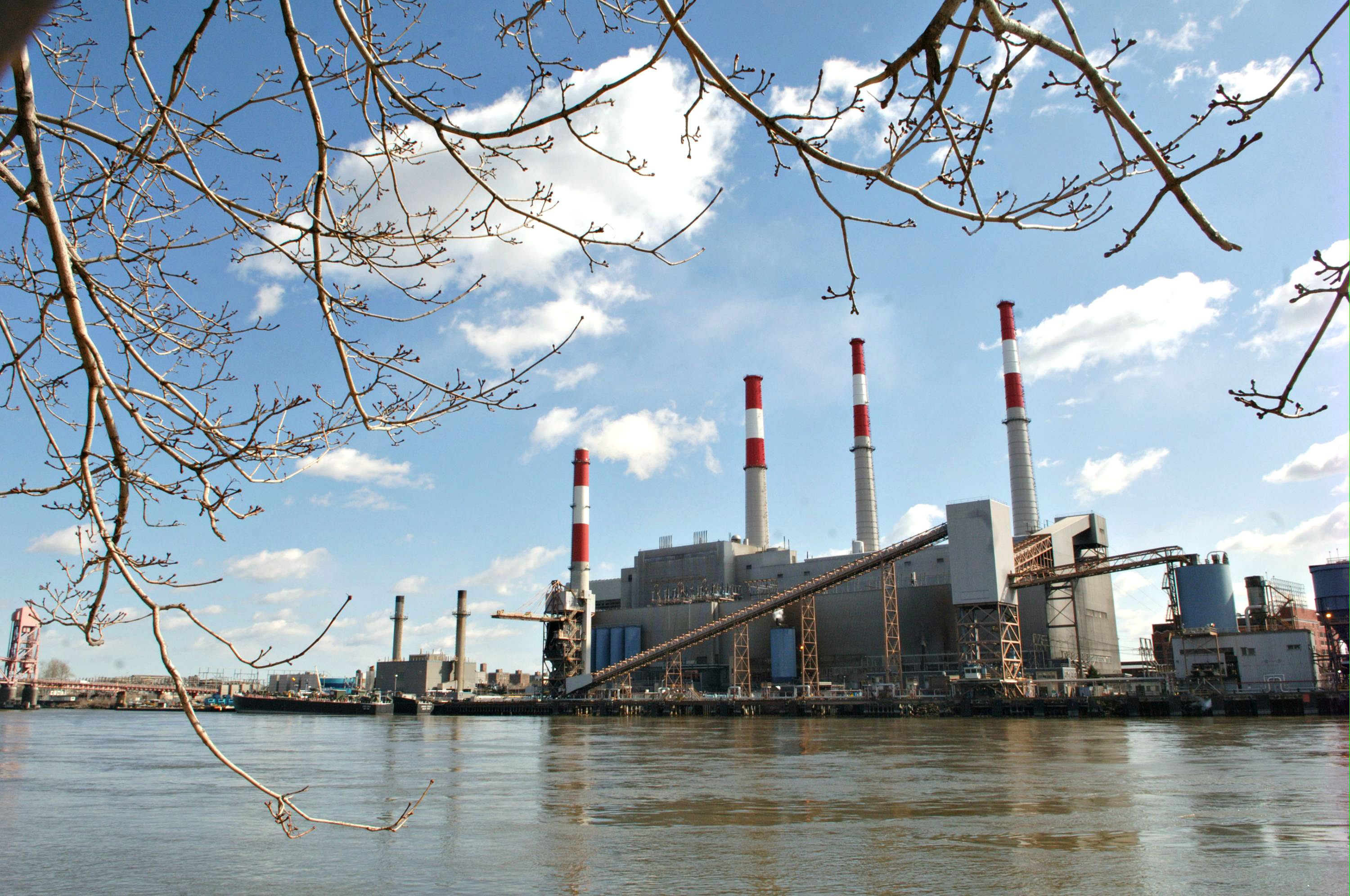Ravenswood Power Plant in Long Island City, New York.