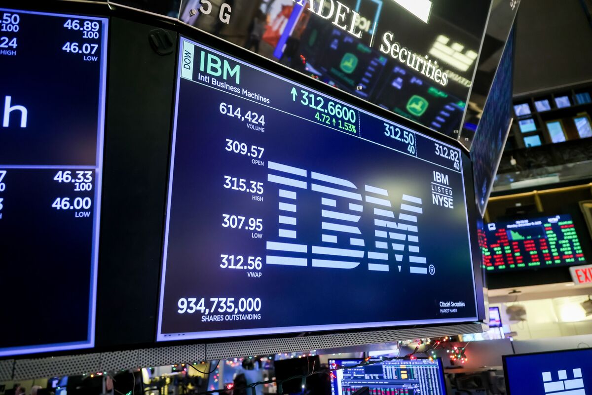 ‘We Faltered’: IBM Falls Most Since At Least 1968 on Sales Miss