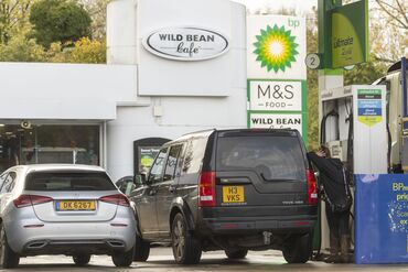 BP Plc Petrol Stations Ahead Of Earnings