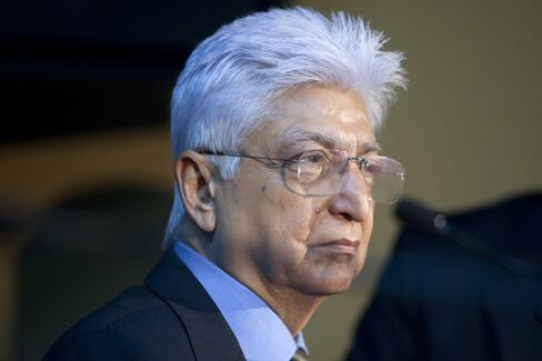 Azim Premji, chairman of Wipro Ltd.