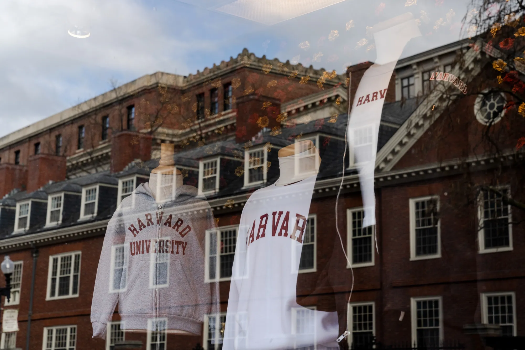 A store near the Harvard University campus in Cambridge, Massachusetts.