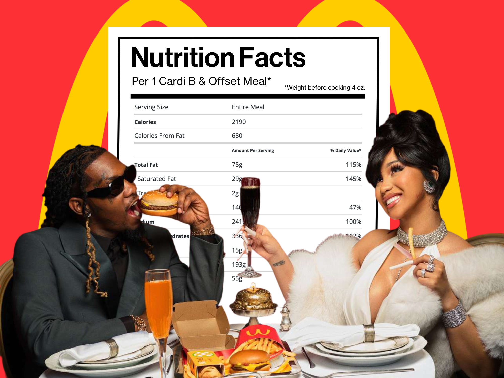 The Cardi B/Offset/McDonald's Collab Critics Have it All Wrong