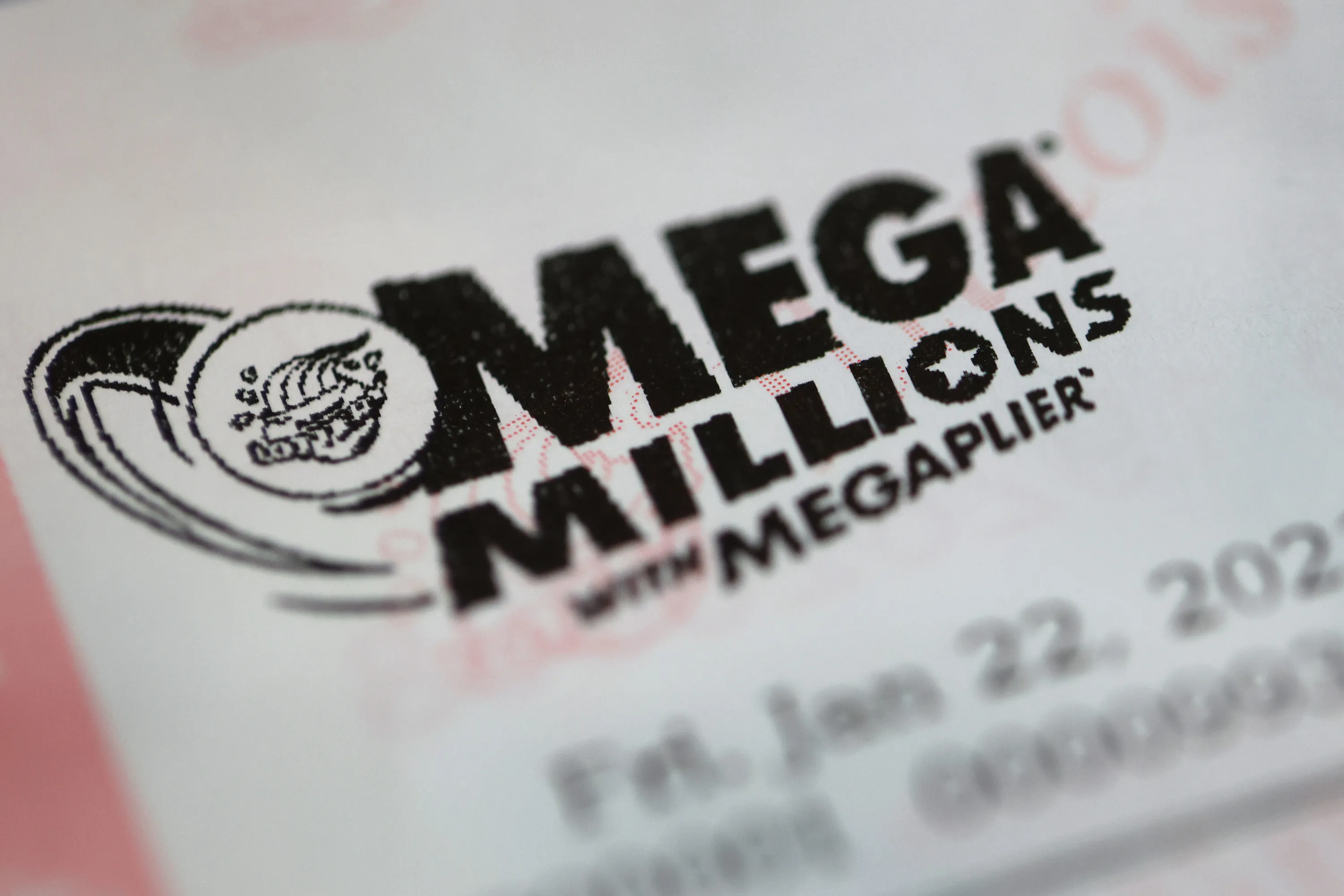 Mega Millions lottery tickets are sold at a 7-Eleven store in the Loop&nbsp;in Chicago, on Jan. 22.