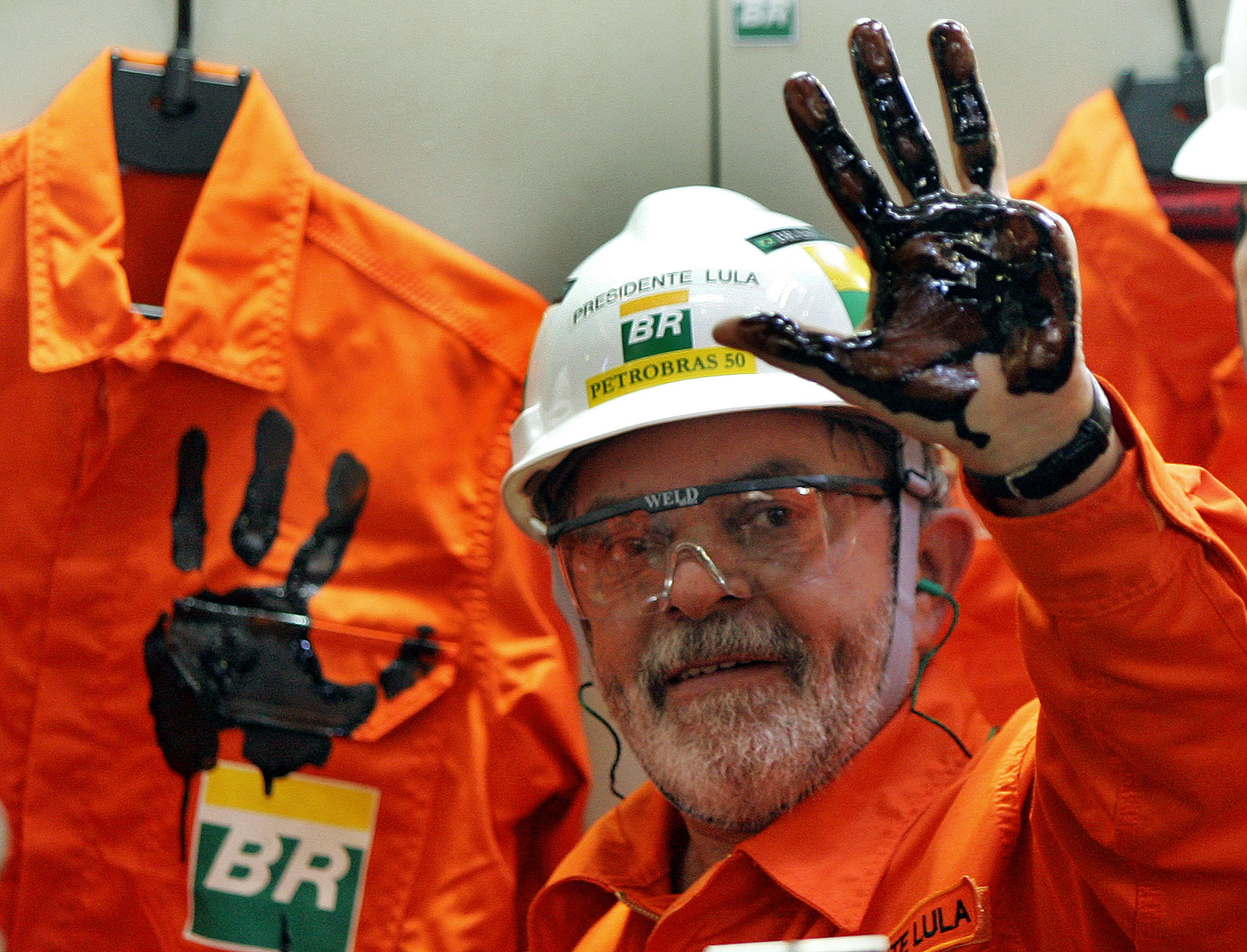 Former Brazilian President Luiz Inácio Lula da Silva declares his country’s oil independence in 2006.