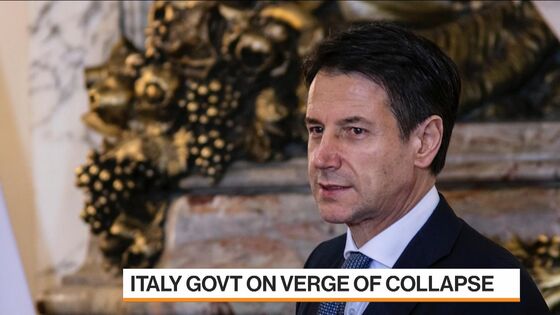 Italy’s Conte Fights to Retain Power After Junior Ally Quits