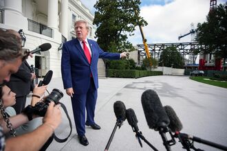 President Trump Travels To Georgia And Florida