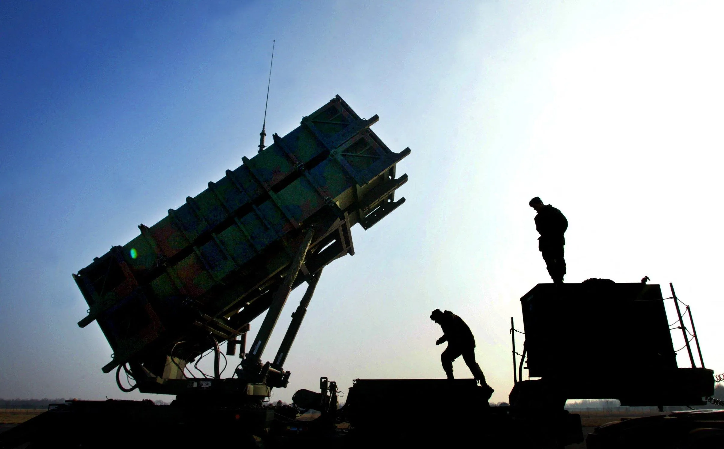 A Patriot missile system.