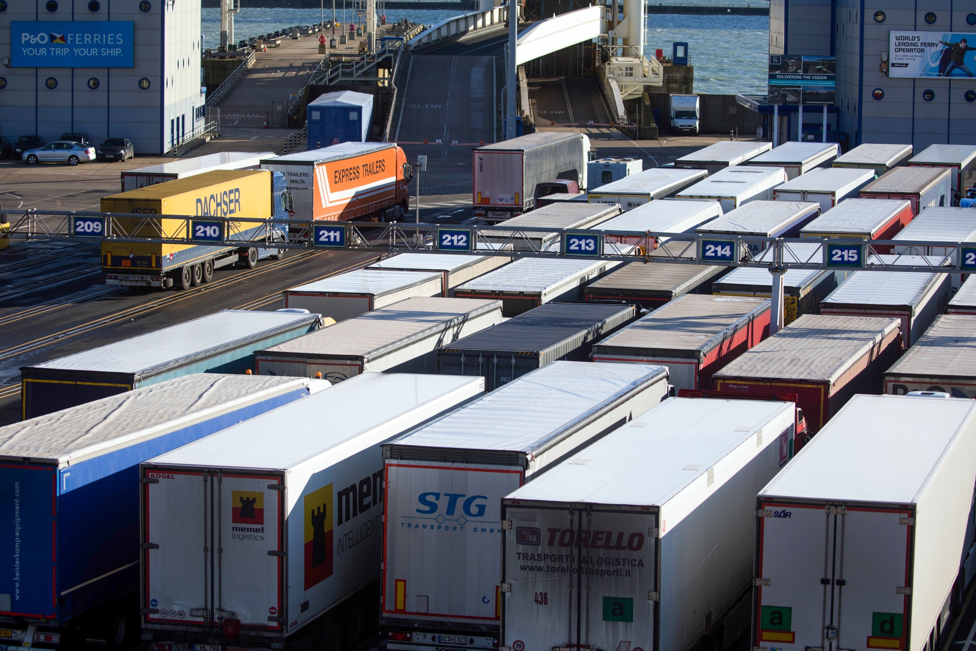 Port Of Dover As Brexit Negotiations Hit Last-Minute Bump