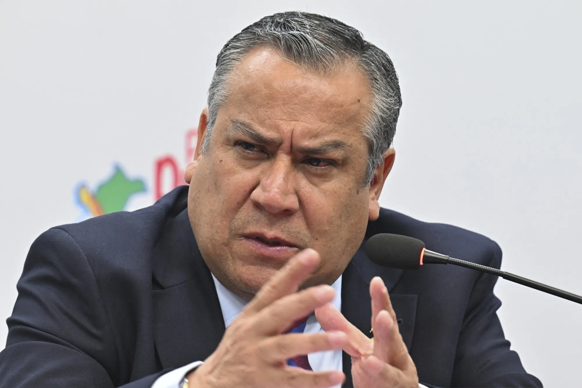 Gustavo Adrianzén en 2024.