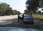 In this July 10, 2015, frame from dashcam video provided by the Texas Department of Public Safety, trooper Brian Encinia arrests Sandra Bland after she became combative during a routine traffic stop in Waller County, Texas. Bland was taken to the Waller County Jail that day and was found dead in her cell on July 13. 
