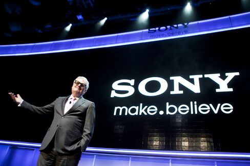 Sony Corp Chief Executive Officer Howard Stringer