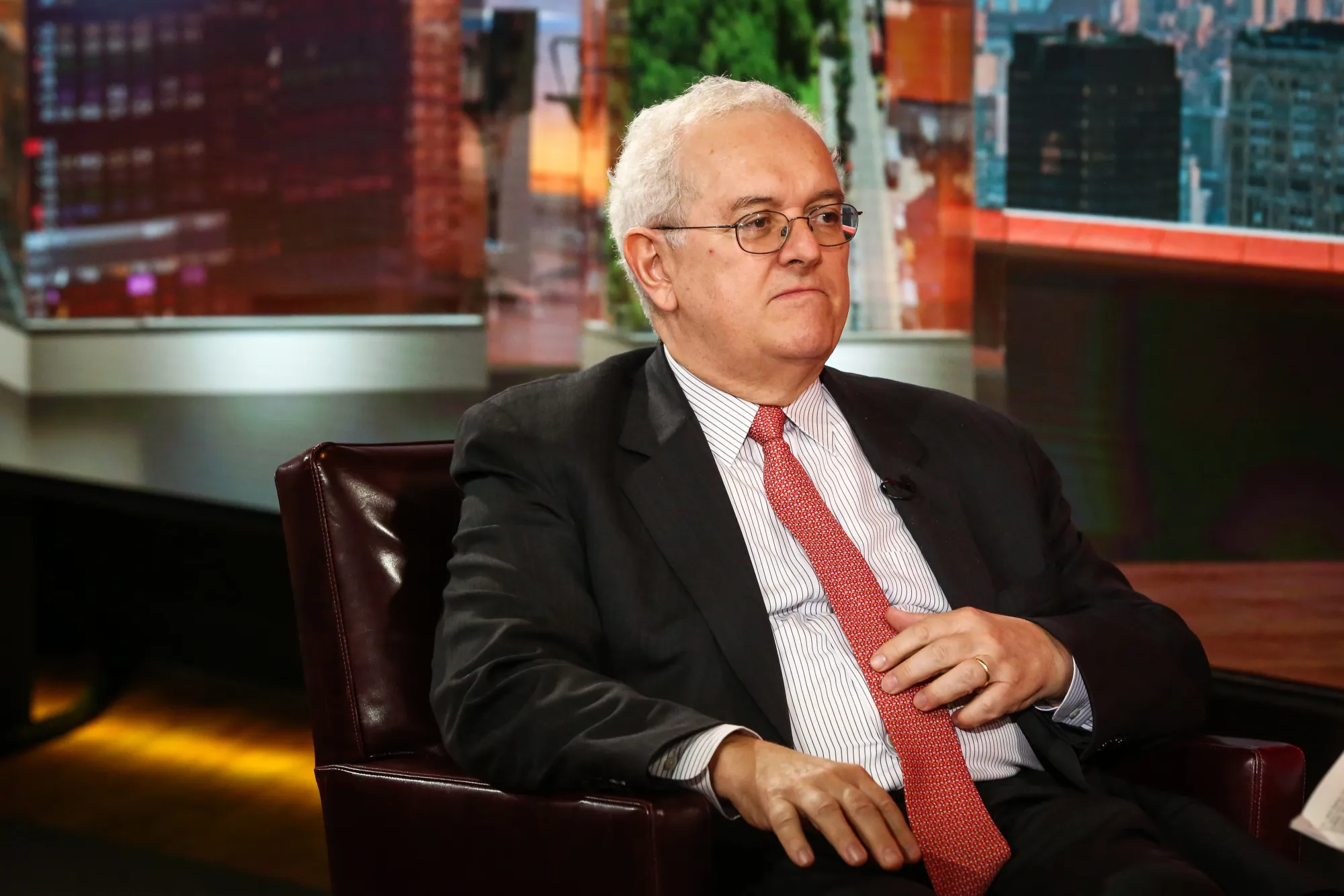 Jose Antonio Ocampo during an interview with Bloomberg TV in New York in April 2017. 
