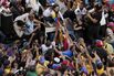 Maria Corina Machado greets supporters during a protest against President Nicolas Maduro in Caracas, in January.