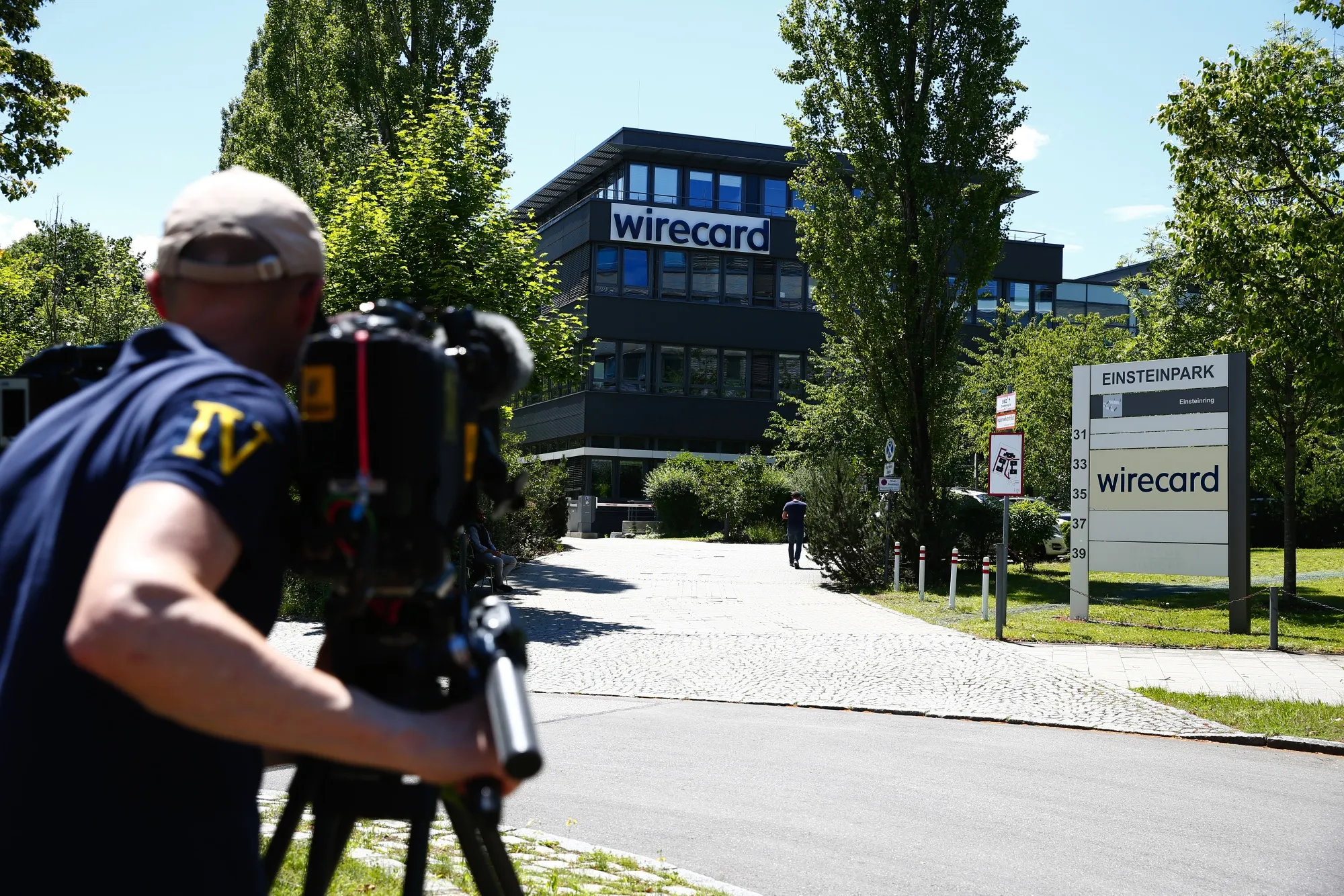 Wirecard AG headquarters in Munich, Germany, on July 1.