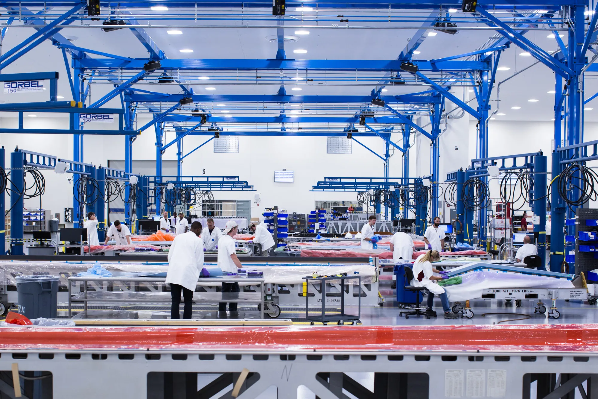 A Boeing Co. Defense, Space & Security Testing & Production Facility Amid $3.9 Billion New Air Force One Contract