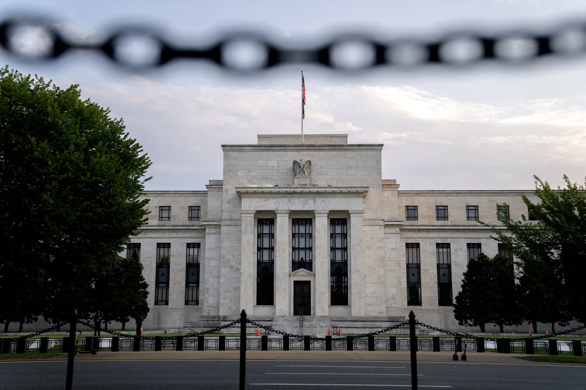 The&nbsp;Federal Reserve building in Washington.