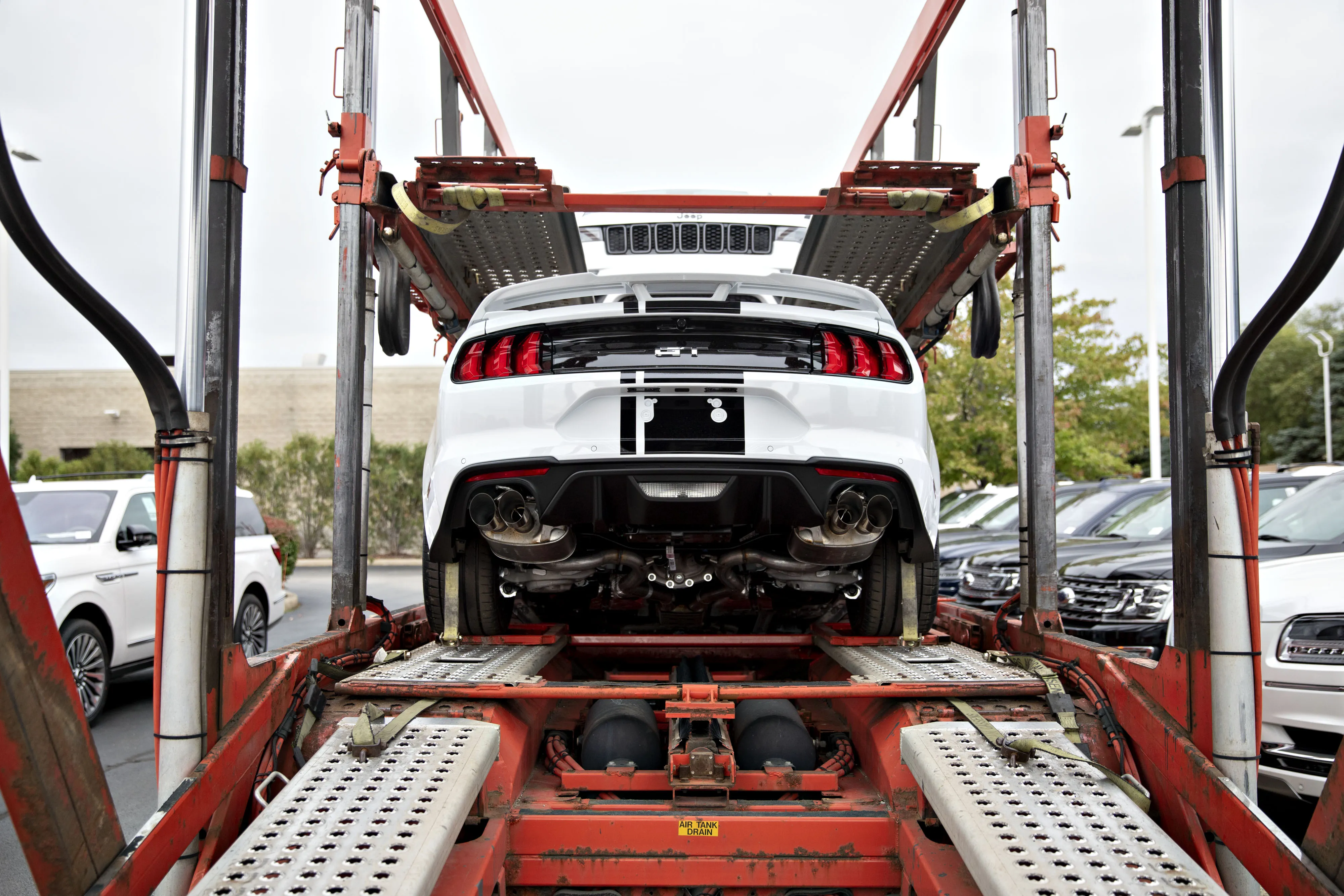 Car Dealerships As Total Vehicle Sales Figures Are Released 