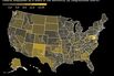 Federal Government Workers Are Dispersed Across the US | Federal employees as a share of the workforce, by congressional district