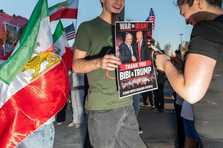 Protests As Trump Starts Massive Strikes, Urging Iranians To Seize Power