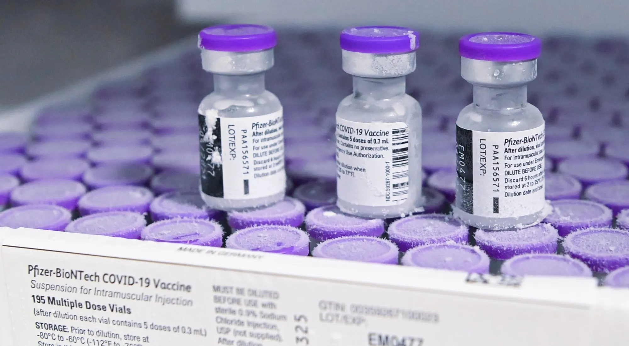 Coronavirus Unfrost Vaccine Pfizer BioNTech