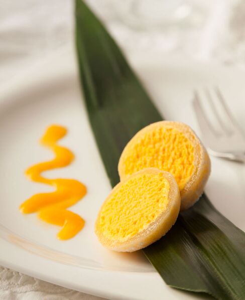 Little Moons mango ice cream.