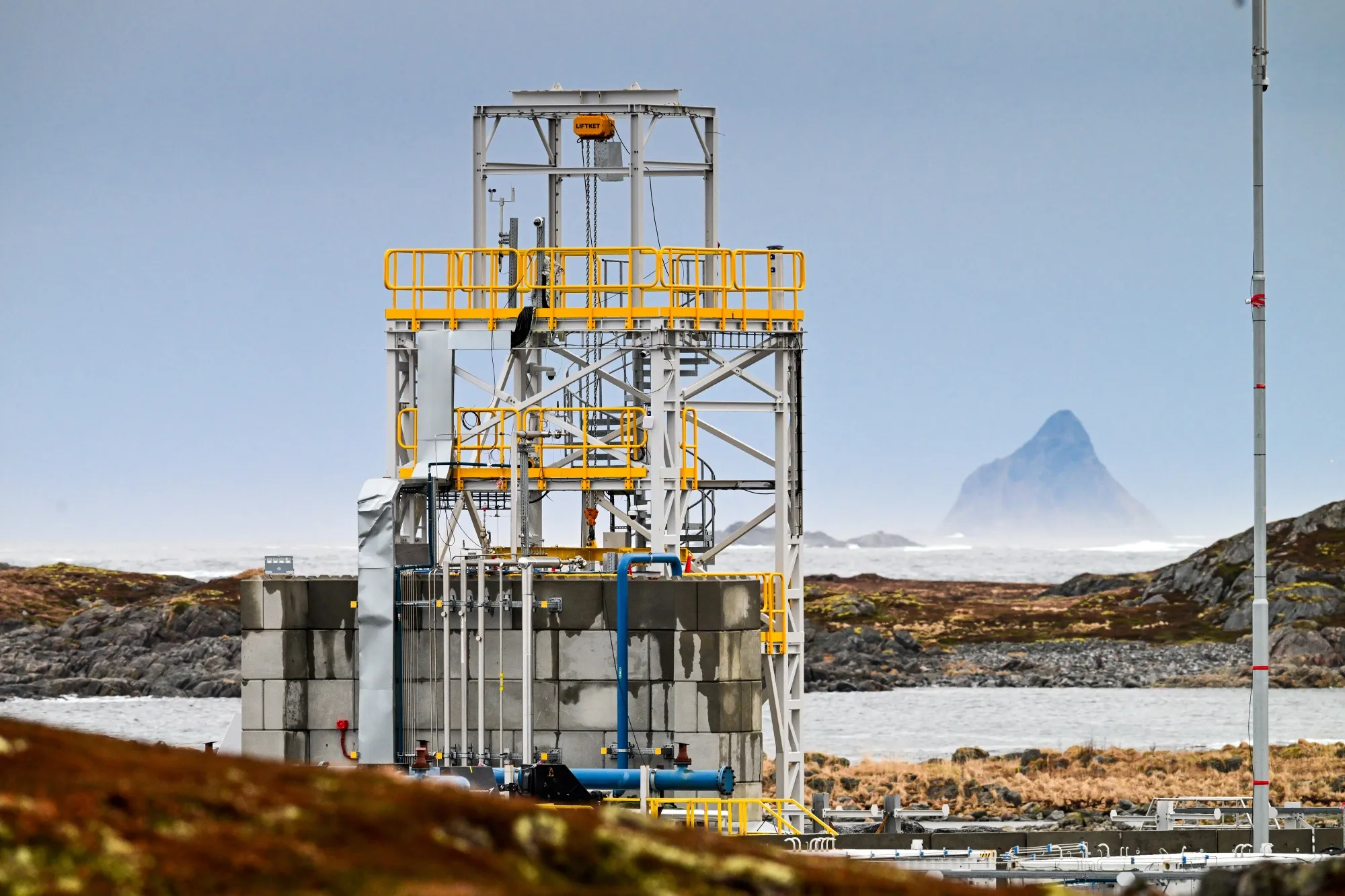 The Andøya Space Port on March 13.&nbsp;