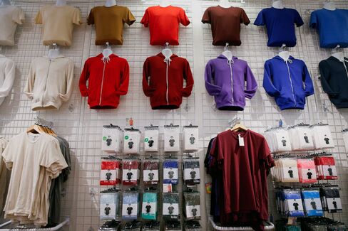 Operations Inside The American Apparel Inc. Manufacturing Facility
