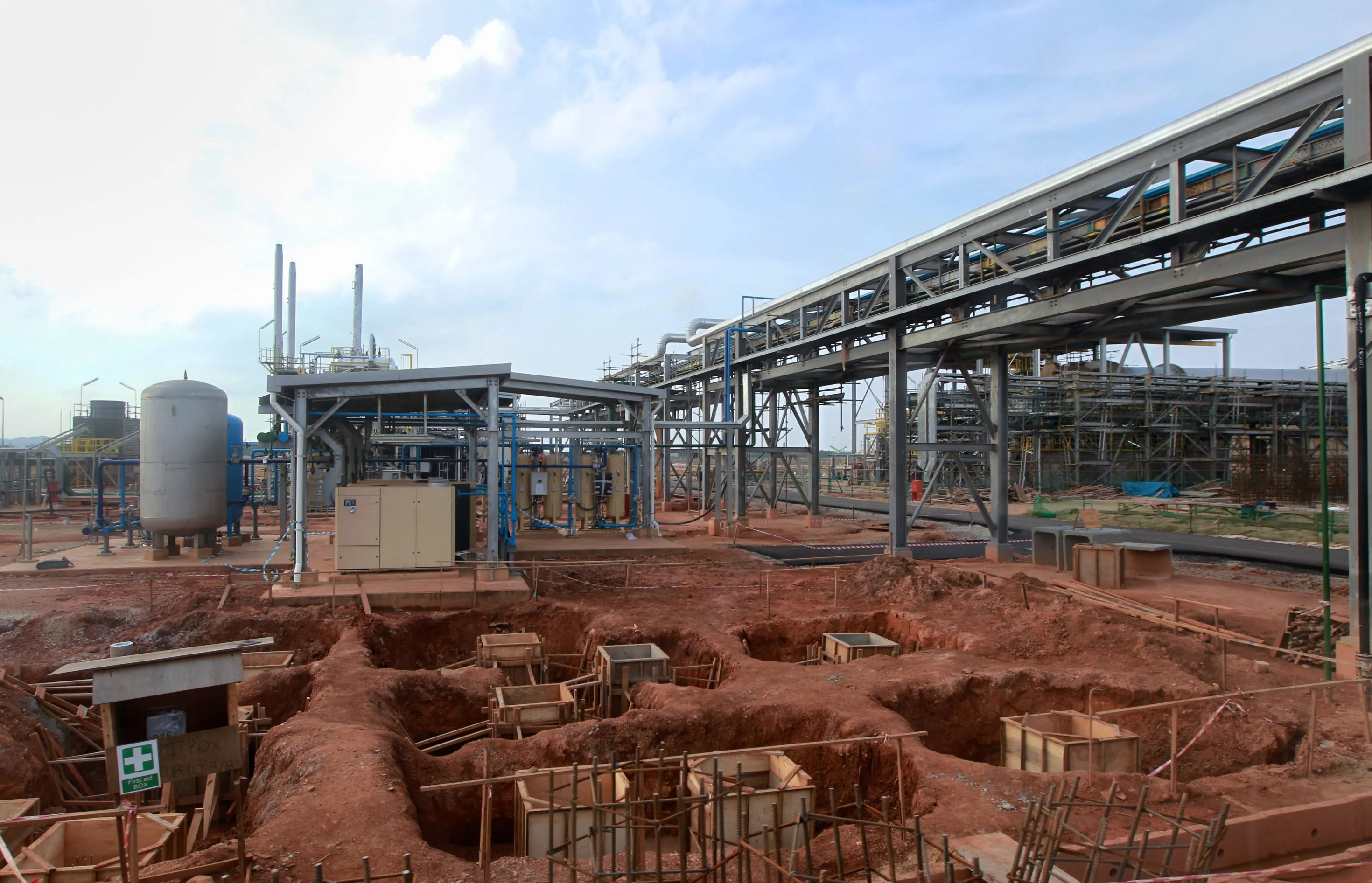 The Lynas Rare Earths plant in Kuantan, Malaysia.&nbsp;