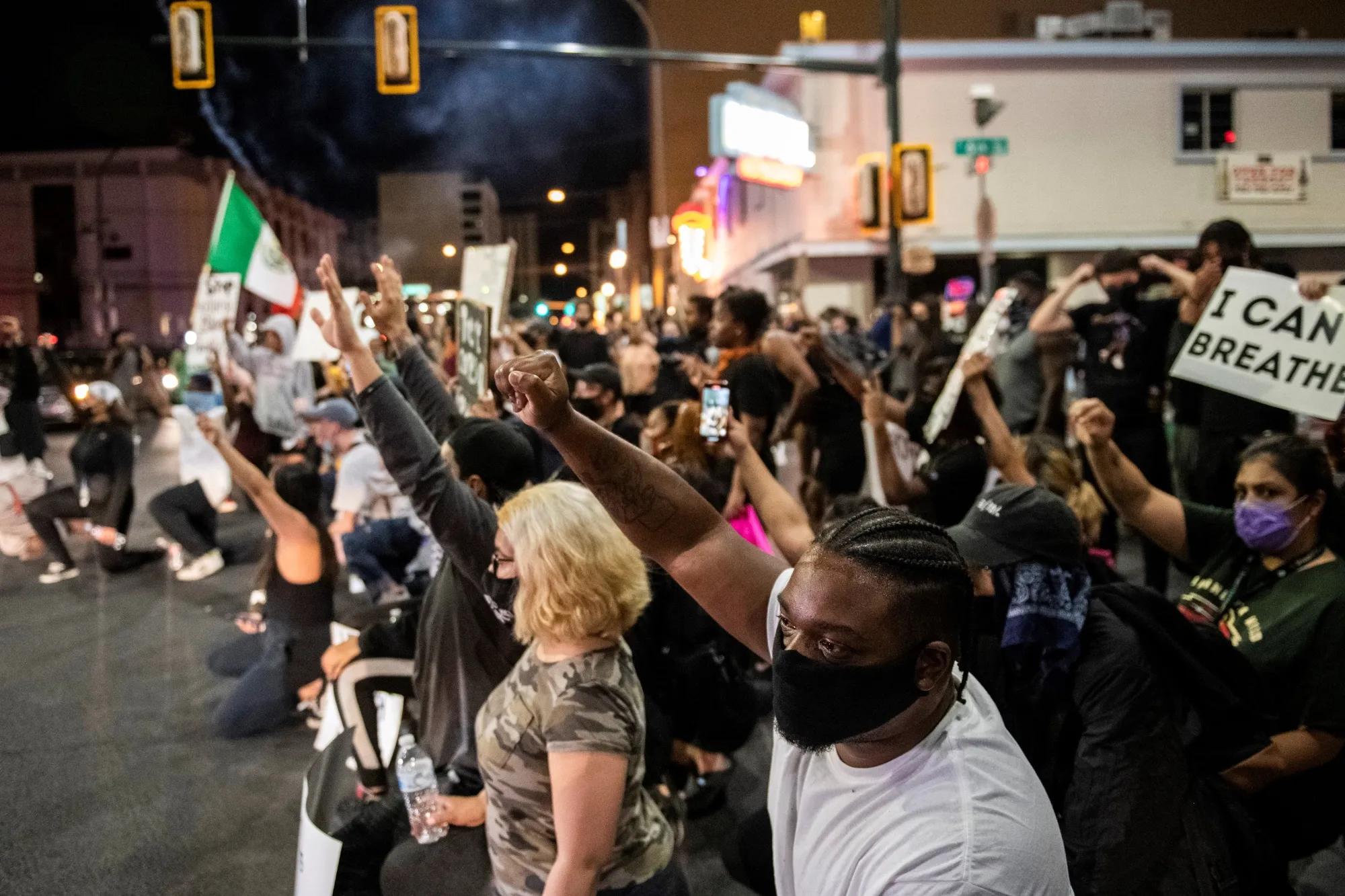 A June 1 rally in Las Vegas.