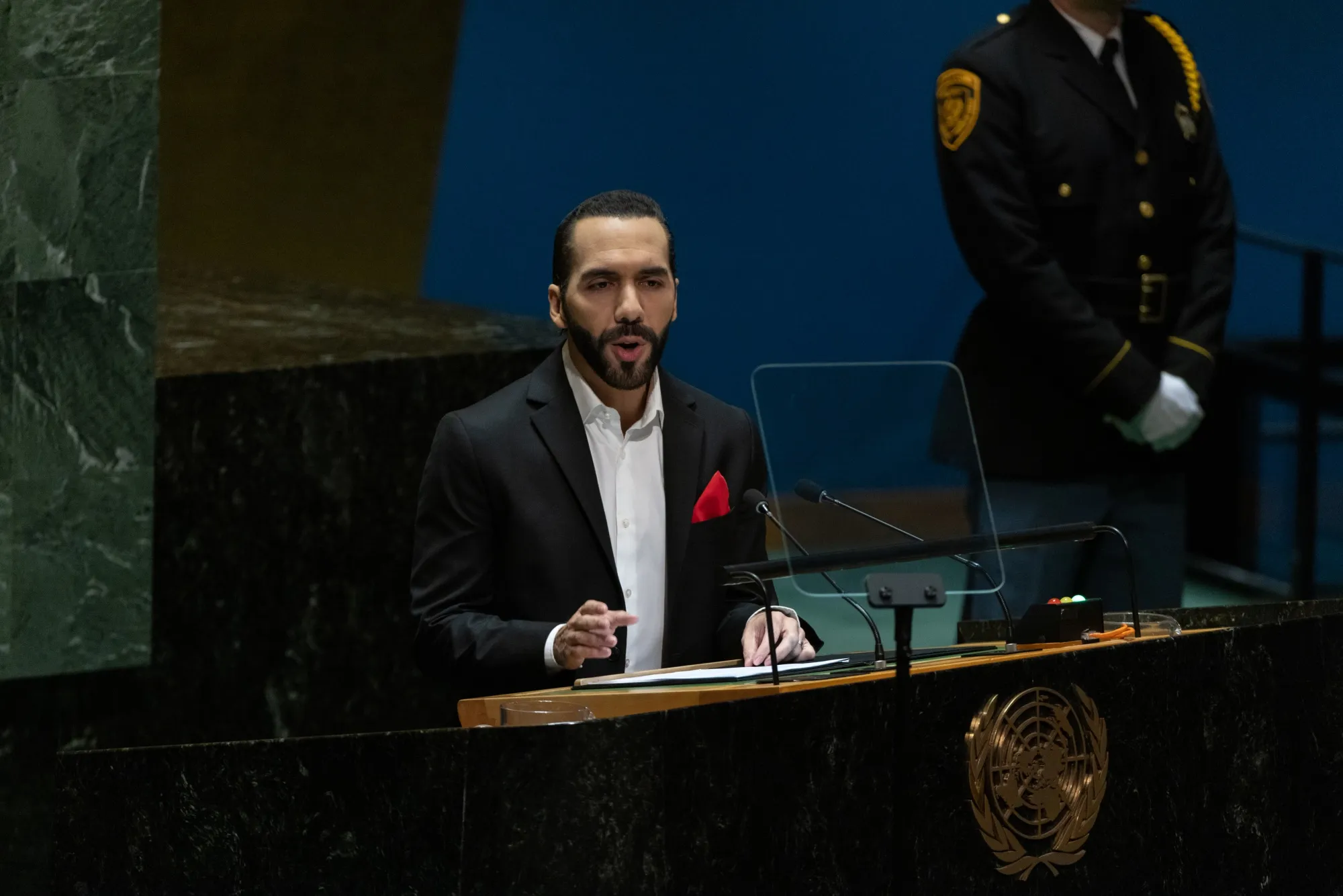 Nayib Bukele, El Salvador's president.
