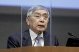 Bank of Japan Governor Haruhiko Kuroda Speaks at Business Lobby Keindaren