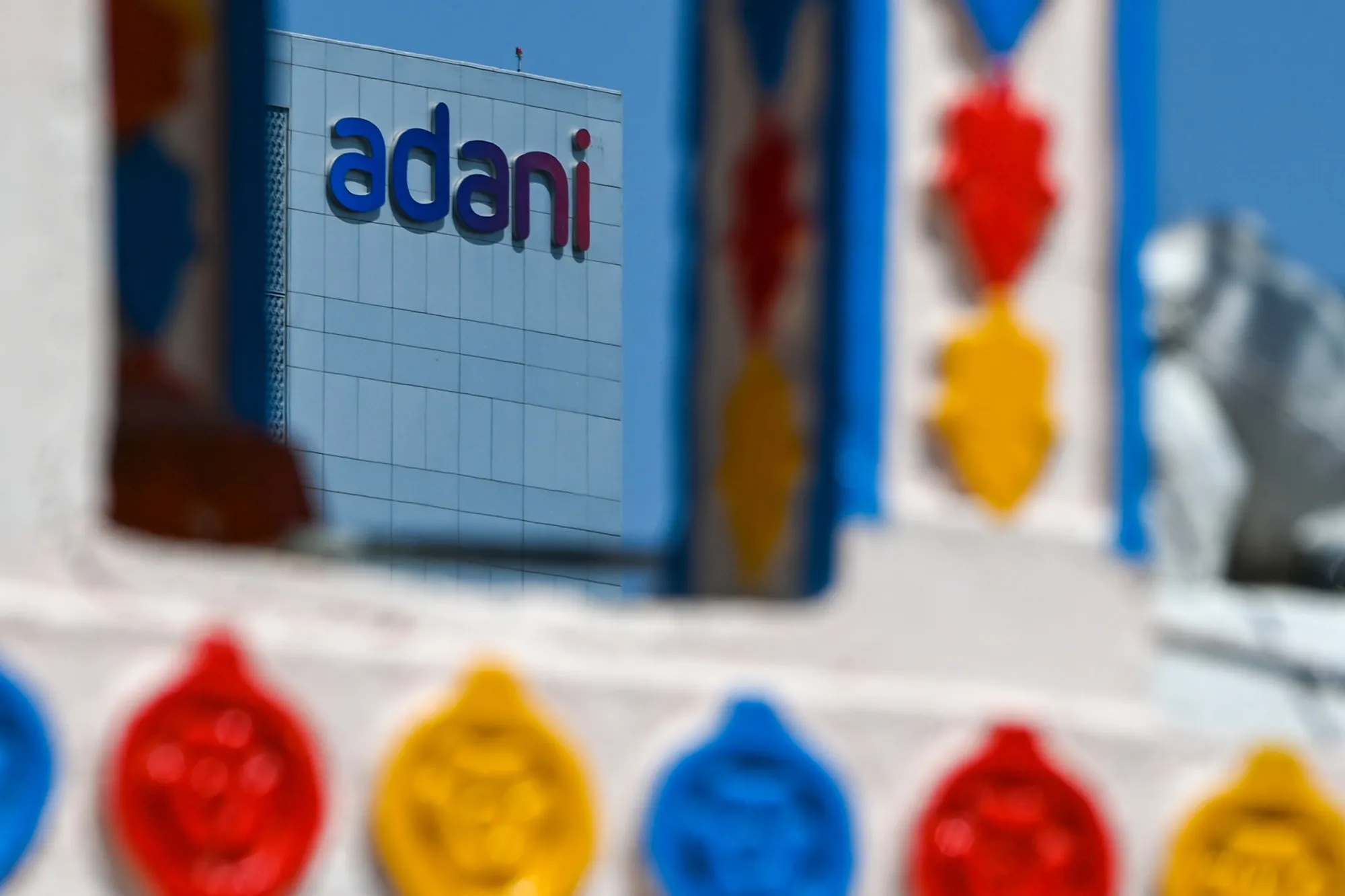 The Adani Group headquarters in Ahmedabad, India.