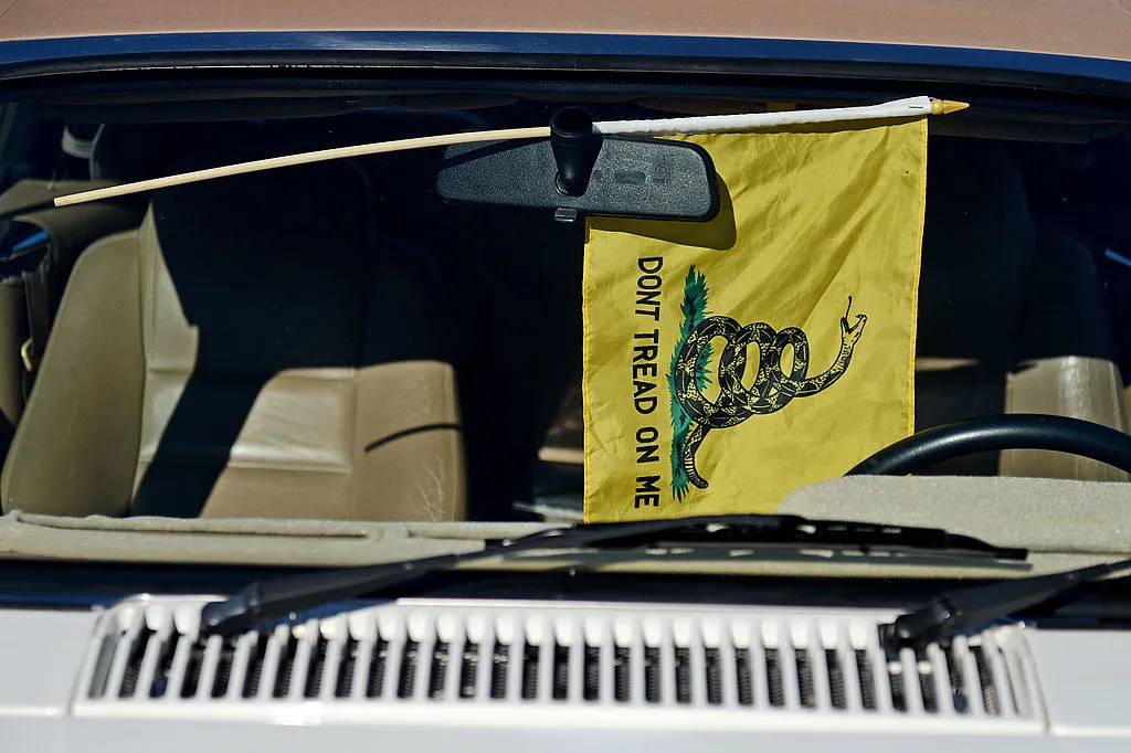 Maybe keep the flag in your car.
