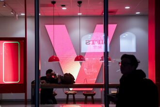A Verizon store in New York.