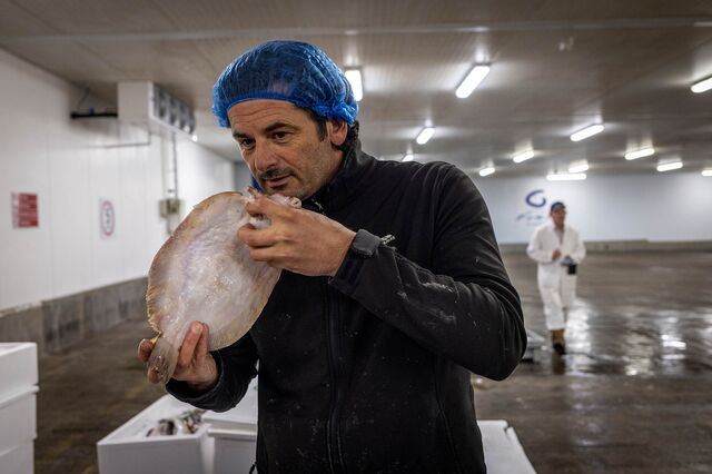 Kay checks out a sole.