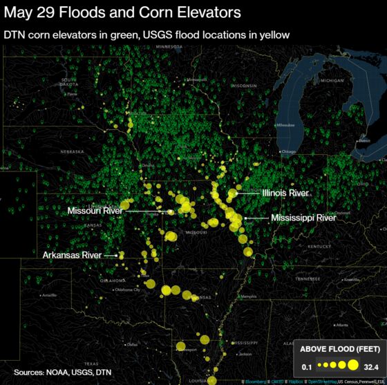 Major Flooding on U.S. Rivers Increases 63% Over Last Five Days